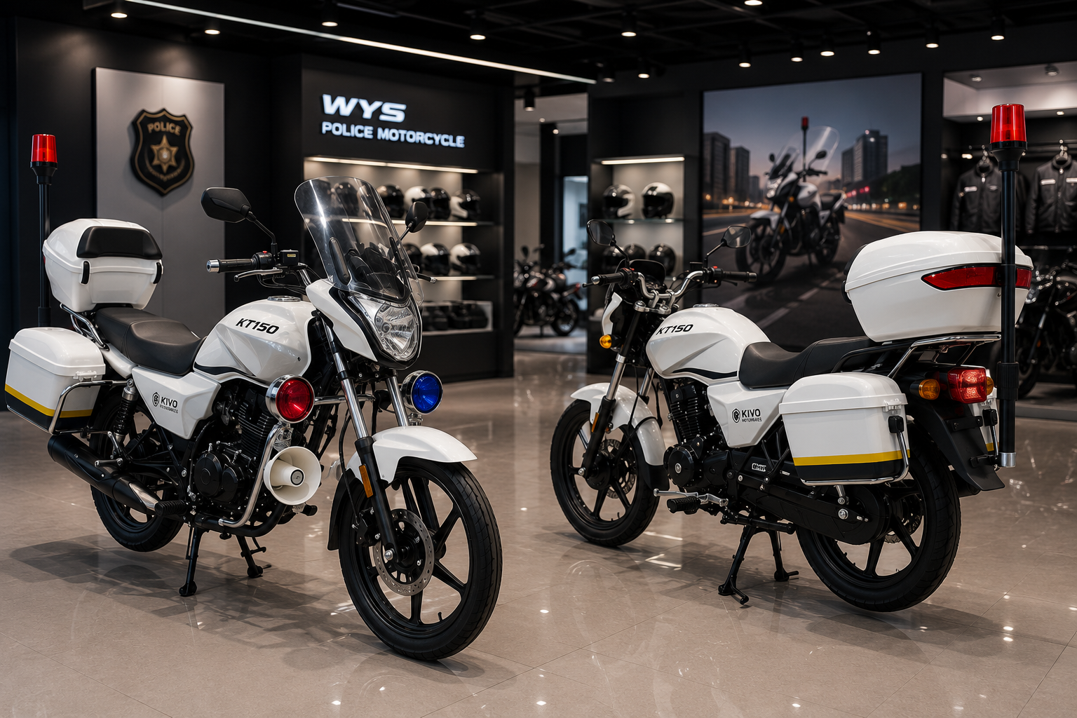 YH-WYS122 (Police Motorcycle)